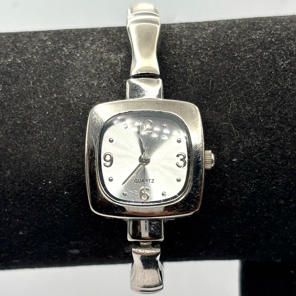 Silver Western Watch